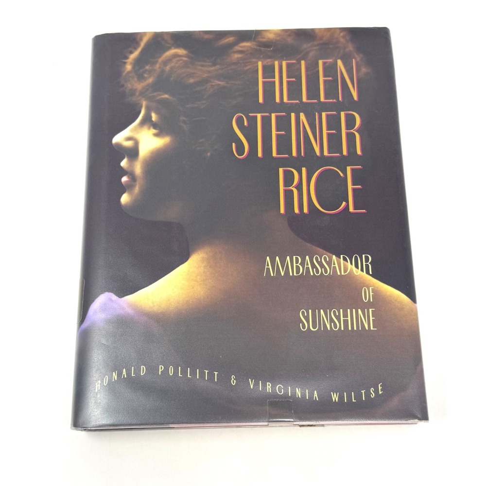 Helen Steiner Rice Ambassador of Sunshine Biography Hardcover 1994 Poet 07083